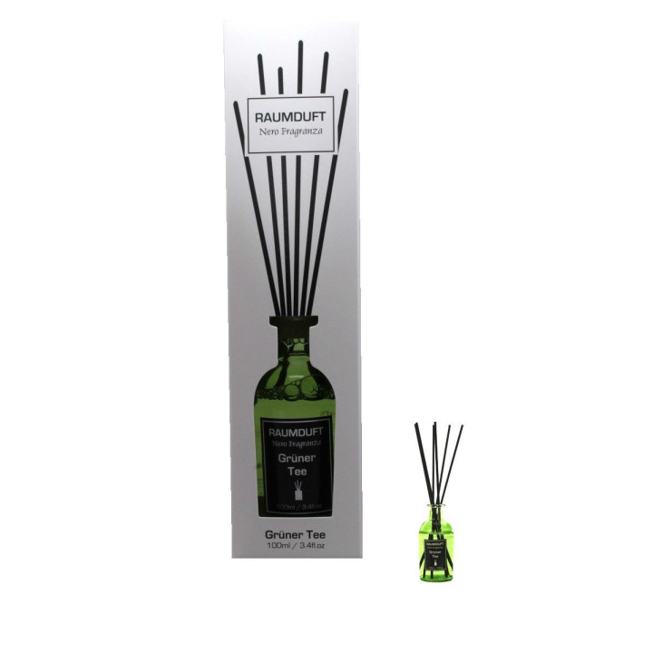 Raumduft mit 8 Stäbchen - 100ml Raumdiffuser Duftöl Lufterfrischer, Duft nach Wahl