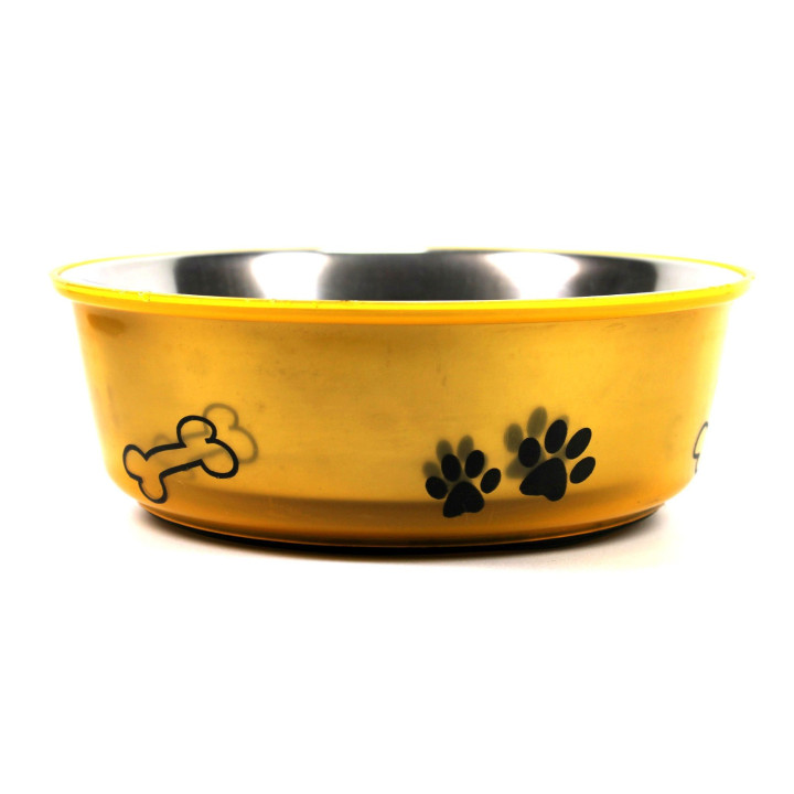 Fressnapf Wassernapf Hund/Katze Edelstahl (Ø21cm, H: 7cm) in 4 Farben Hundenapf Katzennapf Futternapf