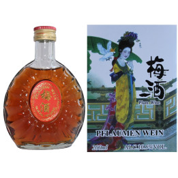 Original chinesischer Pflaumenwein a 200ml Plum Wine 10,5% Pflaumen Wein