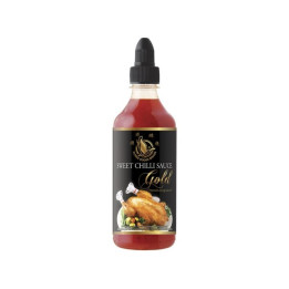 süße Chilisauce 455 ml Flasche, Thai Dancer z.B. für Frühlingsrollen, Dip, Fleisch, Fisch sweet Chilli sauce