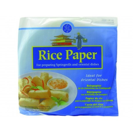 Reispapier für Frühlingsrollen 500 g und orientalische Speisen rund Ø 22cm