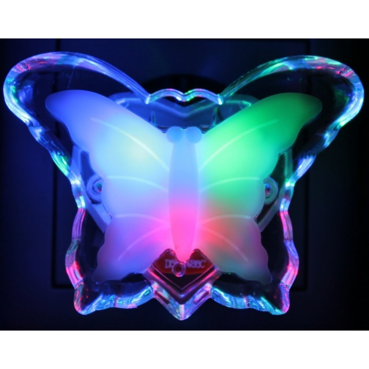 LED Nachtlicht Schmetterling Notlicht Nachtlampe Steckdosenlicht butterlfy night light Lamp