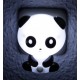 LED Nachtlicht Panda Schlummerlicht Steckdosenlicht 220V/1 Watt Notlicht nachtlampe