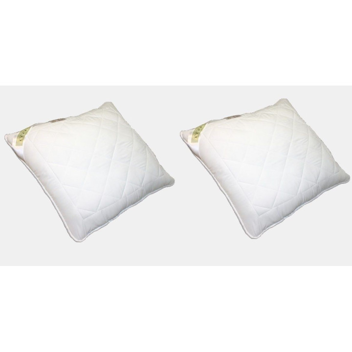 Qualitäts - Kopfkissen Microfaser 80x80 1kg langlebige Luxus Hohlfaser-Füllung