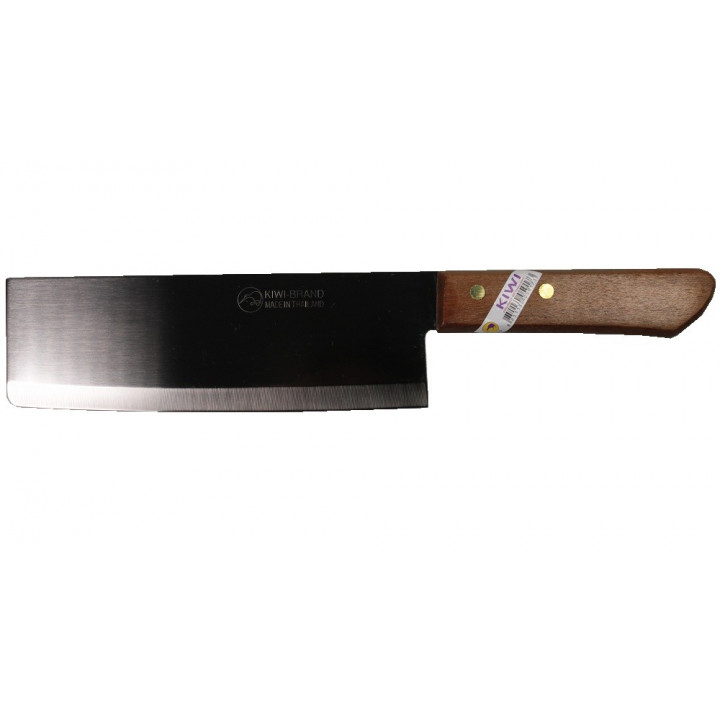 Nakiri Küchenmesser mit Holzgriff und Edelstahlklinge asiatisches Kochmesser Klinge 19cm