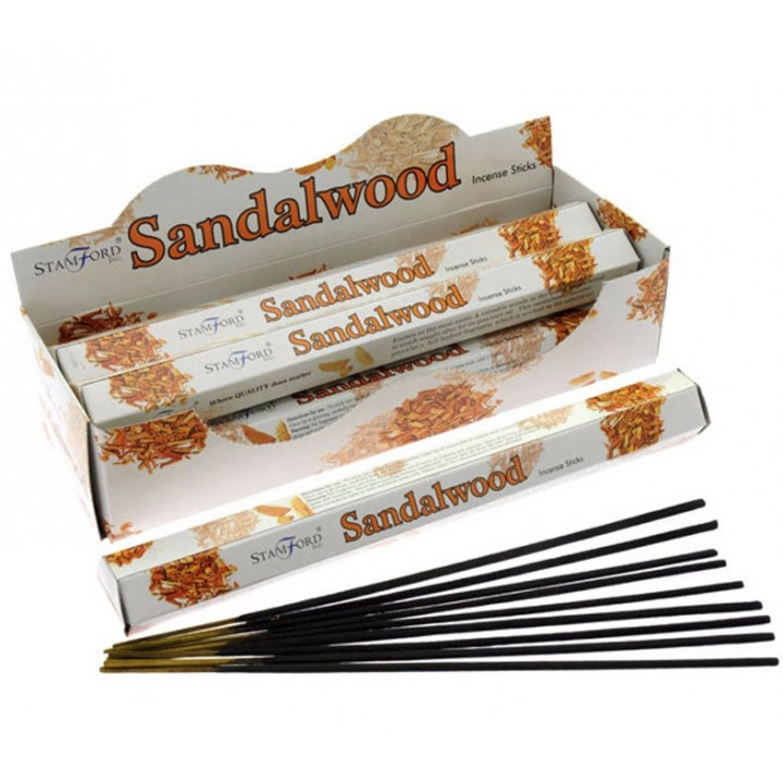20 Räucherstäbchen Sandelholz Duft Indien StamFord Duftstäbchen Mengenrabatt