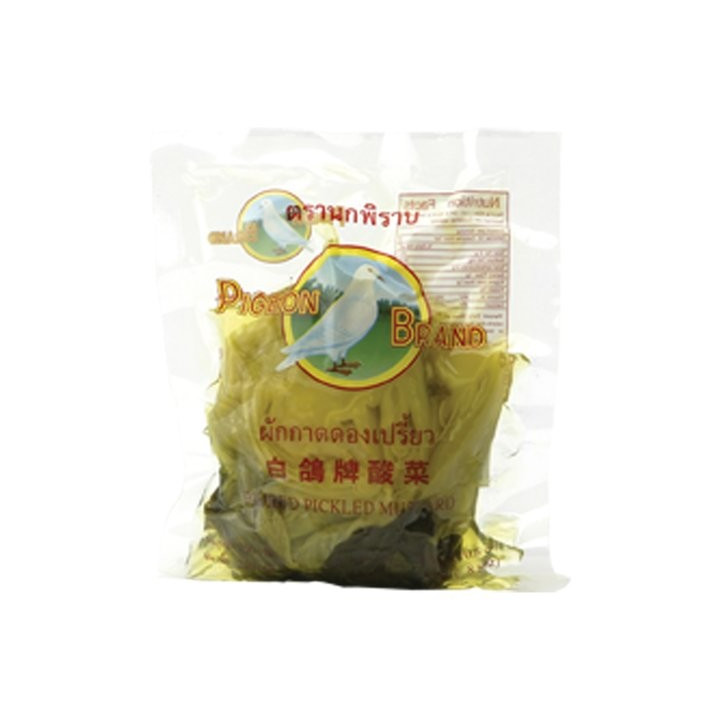 Senfkohl eingelegt fermentiert 350g/Abtropfgew. 300g  sauer gesalzen sushi