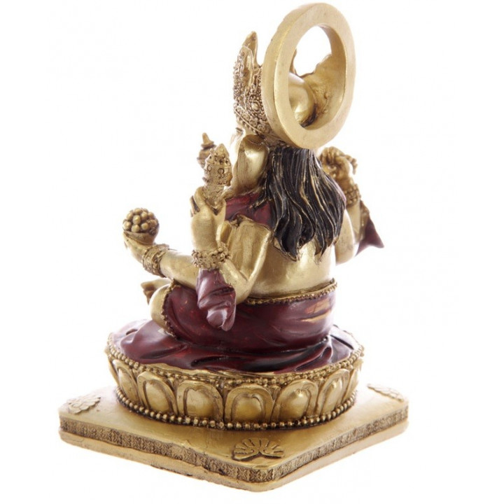 Ganesha Figur 14cm - Hinduismus buddhismus ganescha statue Elefantengott