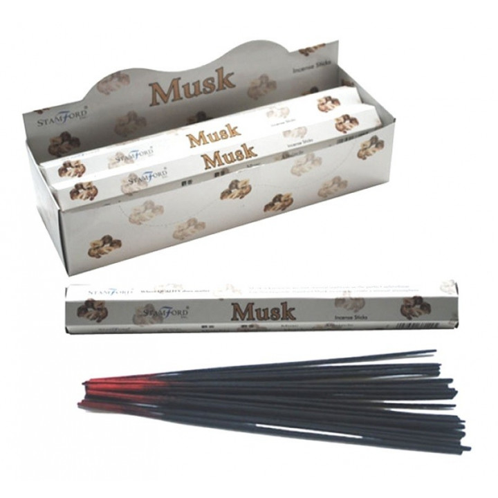 20 Räucherstäbchen Moschus Duft  Duftstäbchen Indien Mengenrabatt