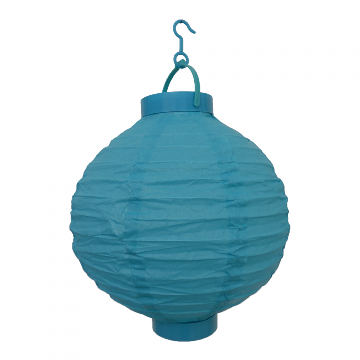 LED Lampion Ø 20cm - 4er Pack Papier-Laterne Gartenlampion