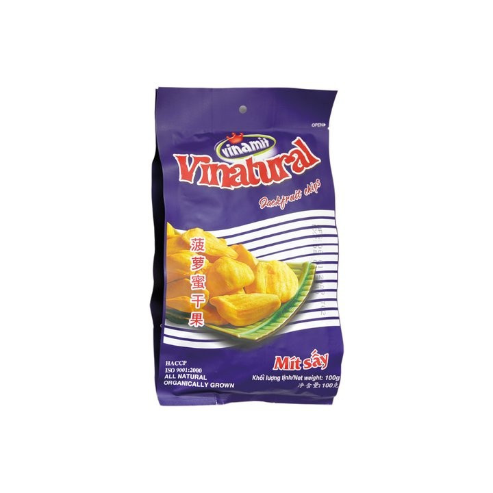 Jackfrucht Chips 100g  getrocknete jackfruchtstücke jackbaumfrucht jackfruit chips