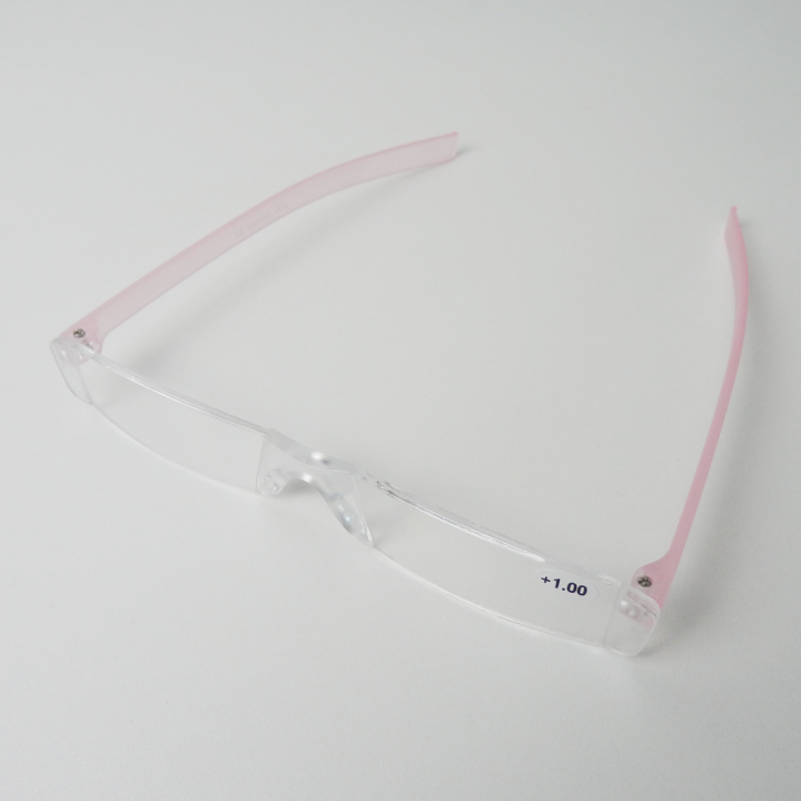 stylische Lesebrille (B:13cm) mit Etui in 6  modischen Farben 5 Stärken Sehhilfe aus Kunststoff Gläser ca. 2,1cm x 4,8cm