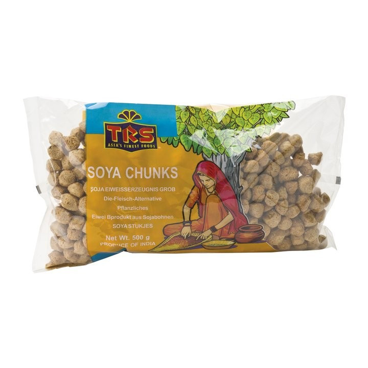 Sojawürfel 500g Soja Fleischersatz vegan vegetarisch würfel 100% pflanzlich TRS