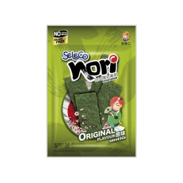 Algensnack 36g knuspriger Seetang Meeresalge algenblätter glutenfrei noriblätter herzhaft