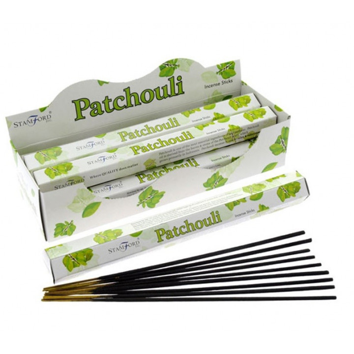 20 Räucherstäbchen Patchouli  Duft aus Indien StamFord Duftstäbchen Mengenrabatt