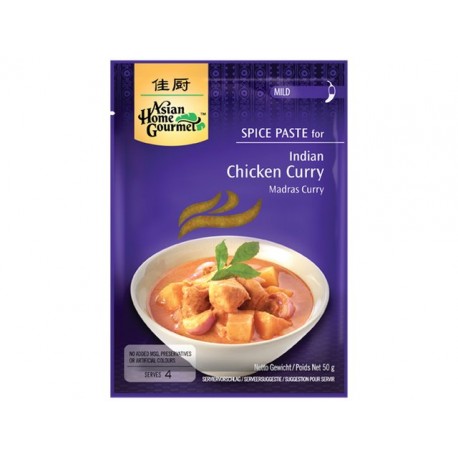 Singapur Chicken Curry Paste mit Rezept curry Huhn Gewürzpaste Nonya Curry NEU