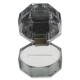 Diamant  Schmuckverpackung  (ca. L 3,7 cm x B 3,7 cm x H 3,7 cm)  Schmuckschachtel, Schmuckdose durchsichtig