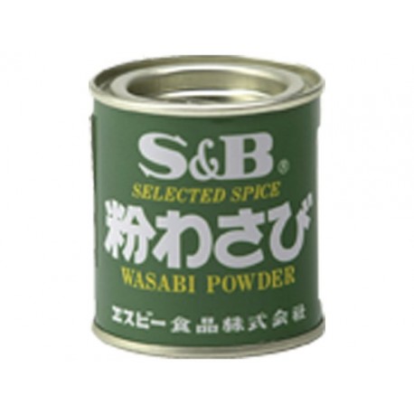 Wasabipulver 30g Dose aus Japan Meerrettichpulver Kren S&B Wasabi Pulver