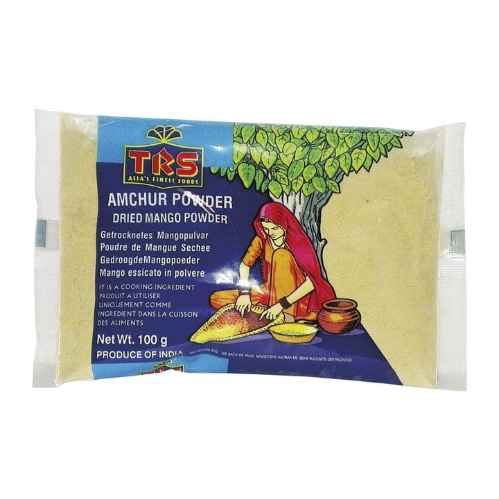 Mangopulver 100g Amchur Powder getrocknete Mango gemahlen 100% Mango indien