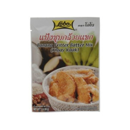 Teigmischung für Frittierte Bananen Gebackene Bananen im Teigmantel asia Dessert