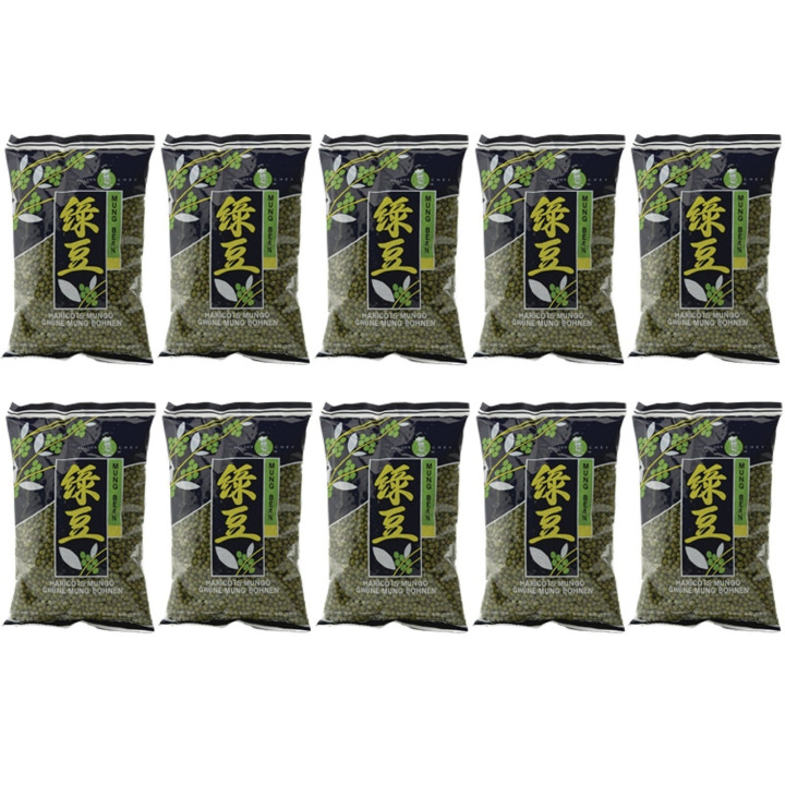 Mungobohnen 400g Mungbohnen Lunjabohne Jerusalembohne Mung Dal Mung Daal