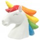 Trendige Einhorn Spardose Regenbogen Unicorn Moneybox