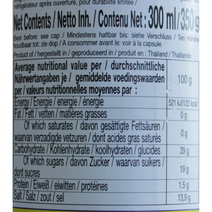 Austernsauce Top Produkt, Würzsauce oyster sauce, asia food soße thailand
