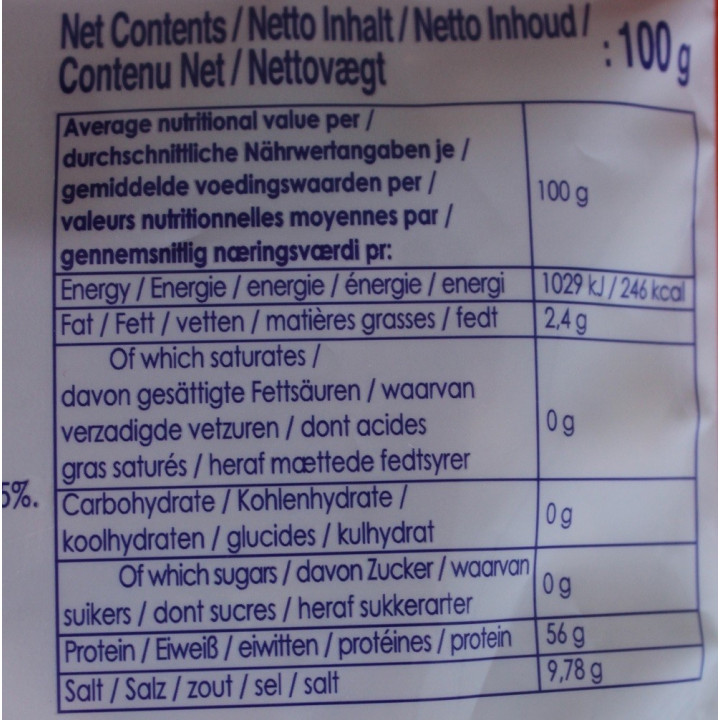 getrocknete Garnelen 100g Medium Shrimps Krebstiere gesalzen ohne Zusätze