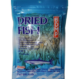 Sardellen 100g getrocknet gesalzen Anchovy getrockneter Fisch Thai Trockenfisch ohne Zusätze