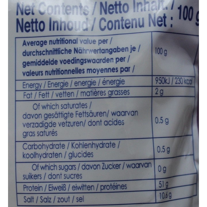 Sardellen 100g getrocknet gesalzen Filet Anchovy getrockneter Fisch Thai Trockenfisch ohne Zusätze