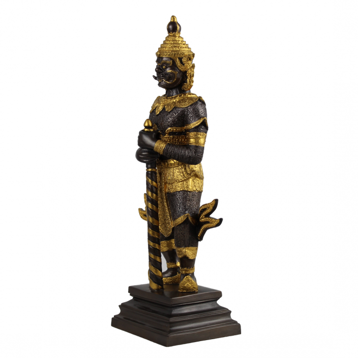 Bronze Cayenne Tempelwächter handgefertigt Buddha TUK Yaksha - limited Edition