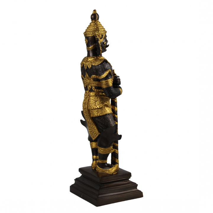 Bronze Cayenne Tempelwächter handgefertigt Buddha TUK Yaksha - limited Edition