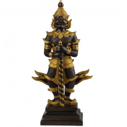 Bronze Cayenne Tempelwächter handgefertigt Buddha TUK Yaksha - limited Edition