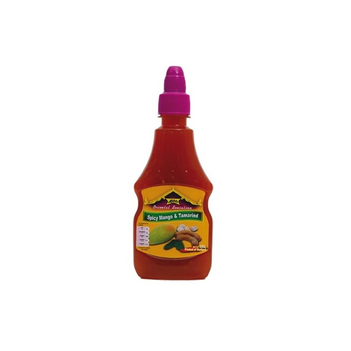 Spicy Mango Tamarinden Sauce 300ml süßlich scharf würzige mangosauce + Tamarindensauce