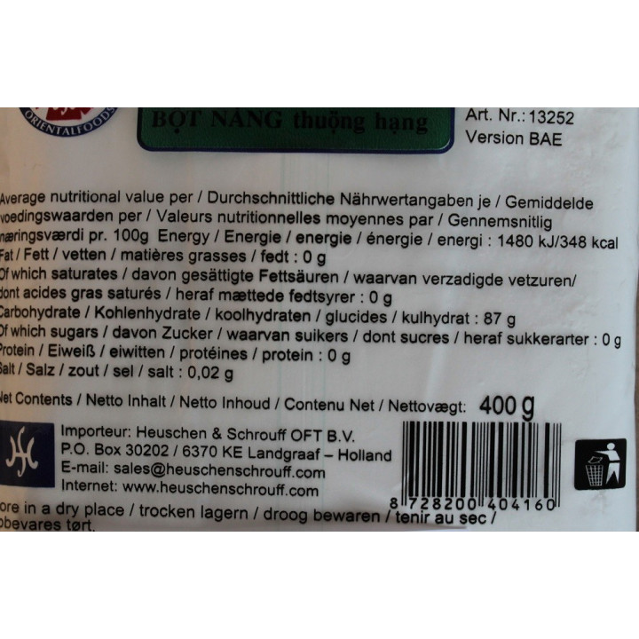 Tapioka Stärke tapiokamehl  Maniok Glutenfrei