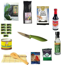 Sushipaket 20tlg. Sparen Sie!    Starter Sushi Set sushiset Starterpaket Sushikit