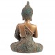 Buddha Figur thai budda Mudras HandGeste Erleuchtung Feng Shui Kupfer-Optik 15cm