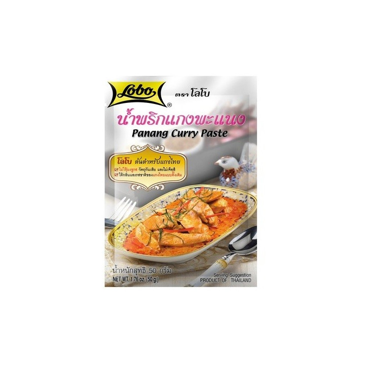 Panang Curry Paste Authentische Gewürzpaste aus Thailand 50g Currypaste original