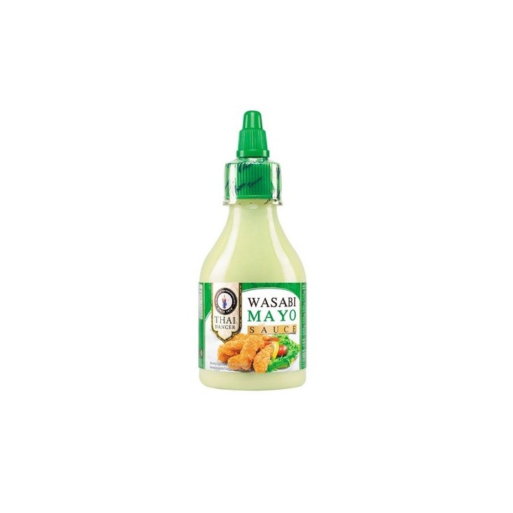 Wasabi Majo Sauce 200ml Meerrettich Würzsauce auf Sojabasis fü Sushi Fleisch Dip