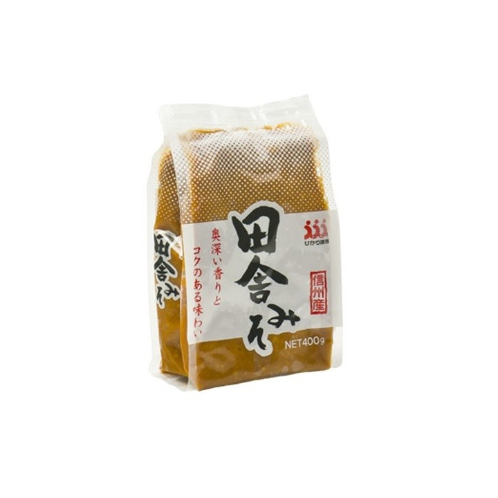 Miso Inaka Paste 400g fermentierte Sojabohnenpaste Rote Misopaste aus Japan