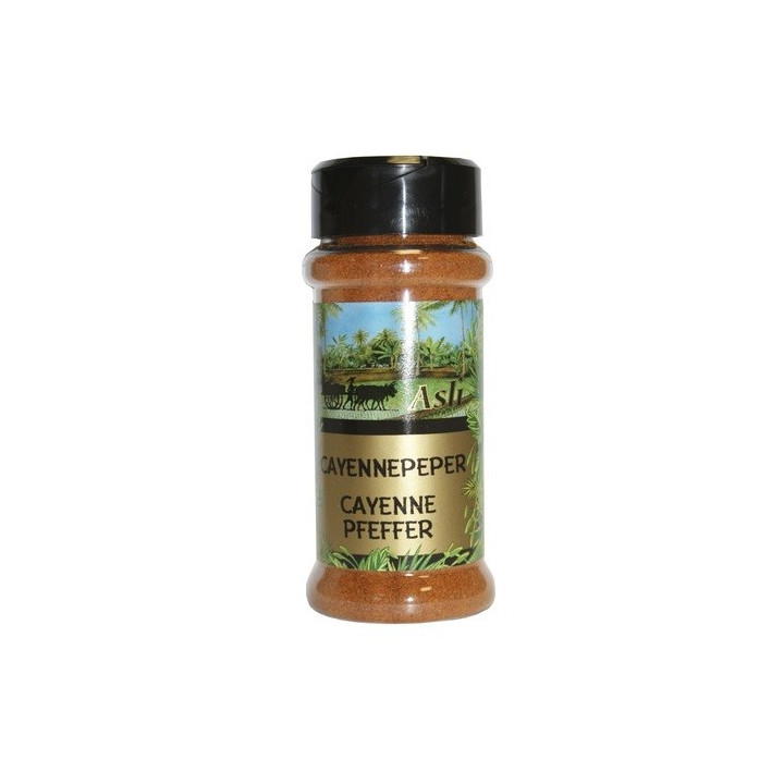 Cayennepfeffer 50g sehr scharfes Pulver im Streuer gemahlene CayenneChilischoten