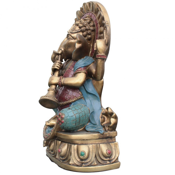 Ganesha Statue 30cm Hinduismus XL ganescha Figur buddha budda indien buddhismus