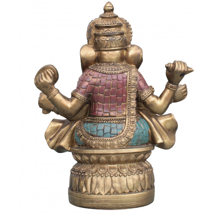 Ganesha Statue 30cm große ganescha Figur Hinduismus indien buddhismus buddha XL