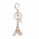 Schlüsselanhänger XL Strass Eiffelturm Glücksbringer Liebe Frankreich eifelturm