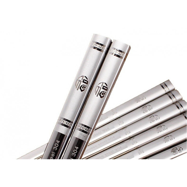 Essstäbchen Edelstahl 1 Paar chopsticks Esstäbchen Stäbchen sehr edel
