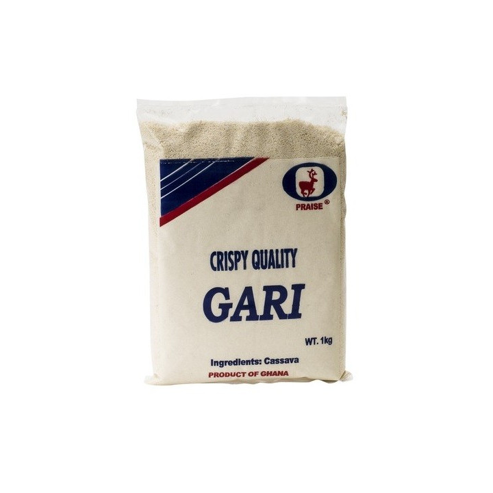 Cassava Gries Mehl Maniok 1kg Ghana Crispy Quality Premuim Qualität