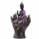 Thai Buddha Figur Vitarka Mudra Rad d. Lehre thaibudda fengshui budda Hand 27cm