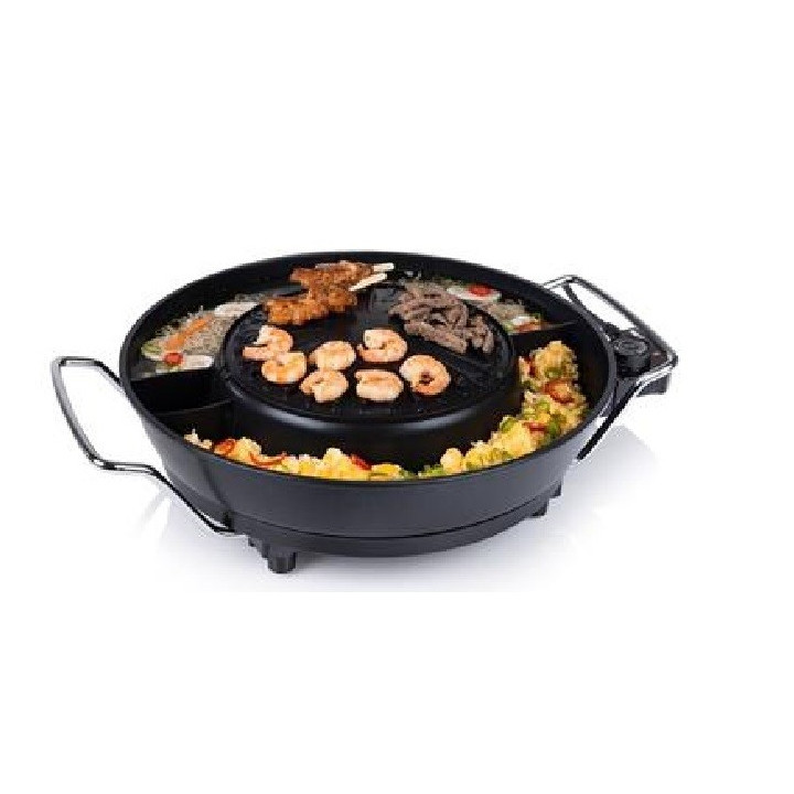 Korea Grill 1800W multifunktionales koreanisches Grill-Set Hot Pot Feuertopf Tischgrill Tristar