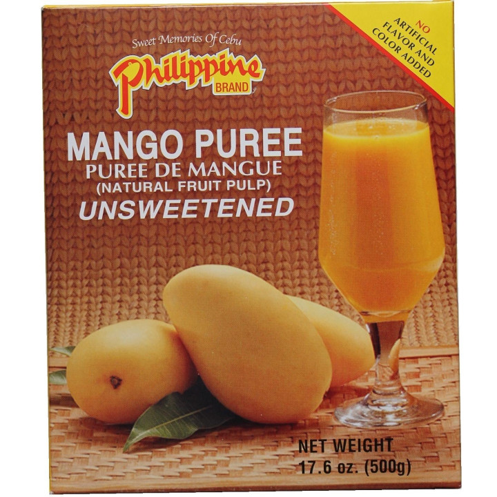 reines Mango Püree 500g ungesüßt Fruchtmark mangopüree puree natur mangomark