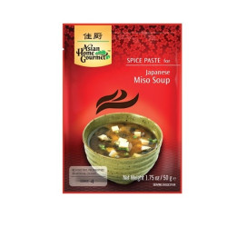 Miso Suppe mit Wakamealgen 50g Miso Shiro Wakame Supp Misopaste bis 4 Personen Misosuppe